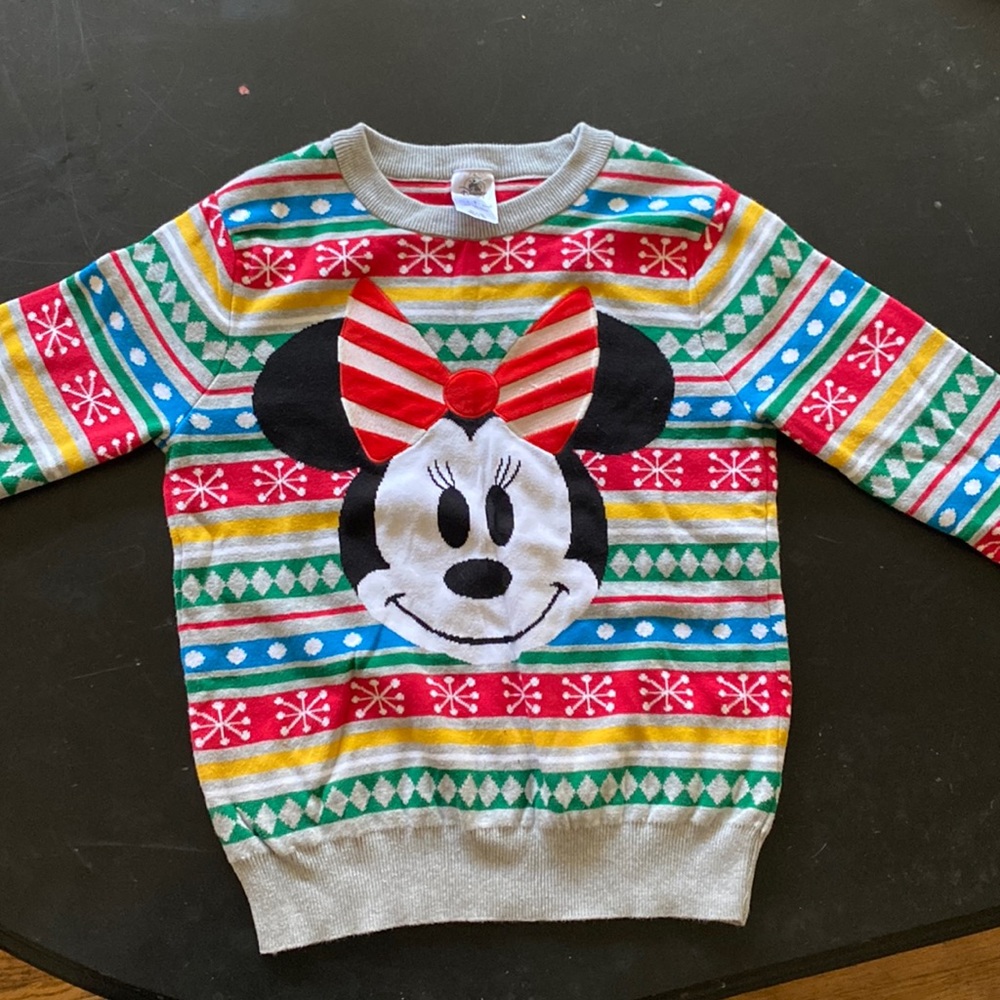 Small Disney brand Minnie Mouse sweater